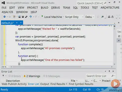 Pluralsight - WinJS Fundamentals [repost]