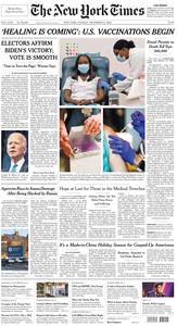 The New York Times – 15 December 2020