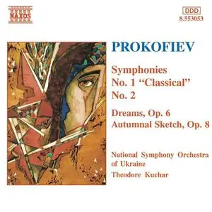 Theodore Kuchar, National Symphony Orchestra of Ukraine - Sergei Prokofiev: Symphonies Nos. 1 & 2 (1996)