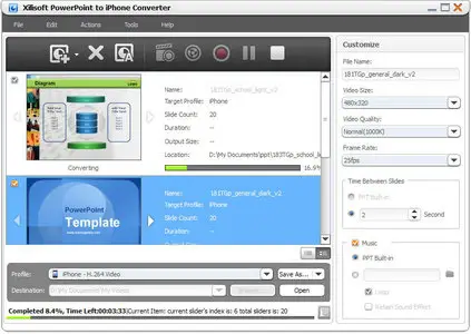 Xilisoft PowerPoint to iPhone Converter 1.0.4 Build 1018