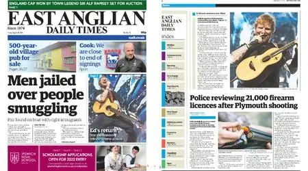 East Anglian Daily Times – August 20, 2021