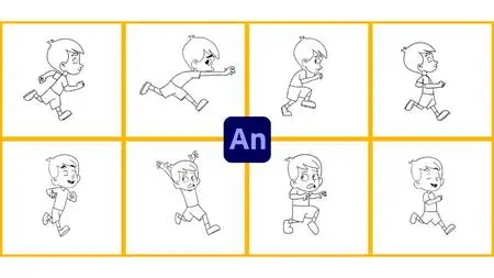 Learn to Animate Character Attitude Runs in Adobe Animate