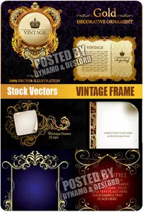 Vintage Frame - Stock Vectors
