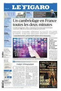 Le Figaro du Vendredi 11 Août 2017