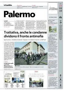 la Repubblica Palermo - 21 Aprile 2018