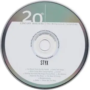 Styx - 20th Century Masters: The Best of Styx (2002, 2004) [CD + DVD]