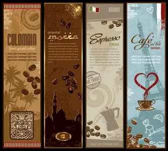 Coffee banners