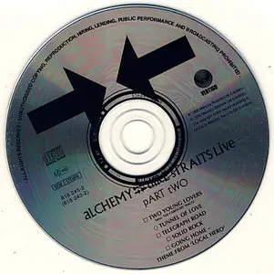 Dire Straits - Alchemy (2CD, 1984) [Remastered Edition '1996] REPOST