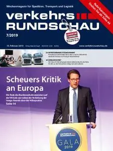 VerkehrsRundschau - 13. Februar 2019