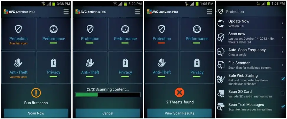 Avg pro android