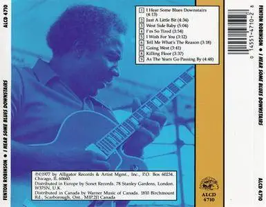 Fenton Robinson - I Hear Some Blues Downstairs (1977)
