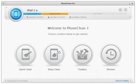 PhoneClean Pro v3.3.0.20140227