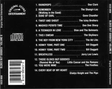 VA - Oldies But Goodies Vol. 6 (1986) {Original Sound} **[RE-UP]**