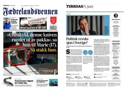 Fædrelandsvennen – 05. juni 2018