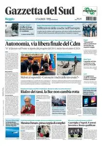 Gazzetta del Sud Reggio Calabria - 17 Marzo 2023