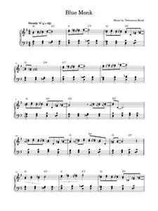 Blue Monk - Thelonious Monk (Piano Solo)