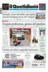 il Quotidiano del Sud Vibo Valentia - 11 Marzo 2019