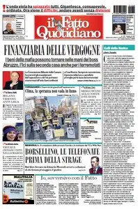 Il Fatto Quotidiano (08-12-09)