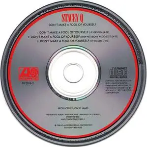 Stacey Q - Don't Make A Fool Of Yourself (US promo CD5) (1988) {Atlantic}