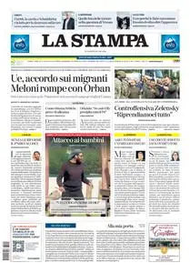 La Stampa Milano - 9 Giugno 2023