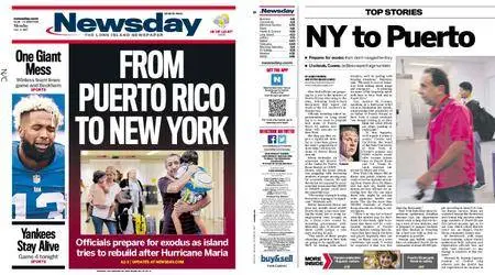 Newsday – October 09, 2017