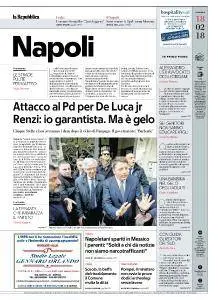 la Repubblica Napoli - 18 Febbraio 2018