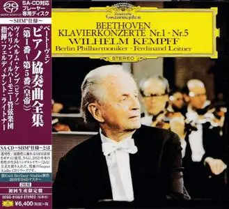 Wilhelm Kempff, BP, Ferdinand Leitner - Beethoven: Piano Concertos (1961) [Japan 2019] SACD ISO + DSD64 + Hi-Res FLAC
