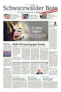 Schwarzwälder Bote Oberndorf - 15. September 2018