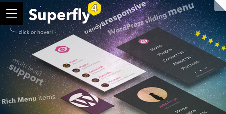 CodeCanyon - Superfly v4.5.3 - Responsive WordPress Menu Plugin - 8012790