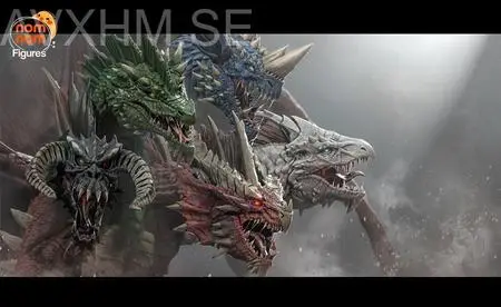 Nomnom Figures - Tiamat - Dungeons Dragons