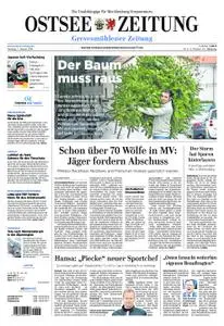 Ostsee Zeitung Grevesmühlener Zeitung - 07. Januar 2019