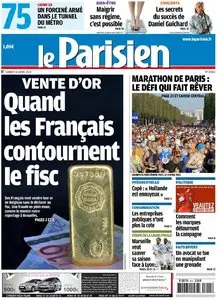 Le Parisien + Cahier Paris du Samedi 14 Avril 2012