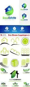 Vectors - Eco House Logotypes 5