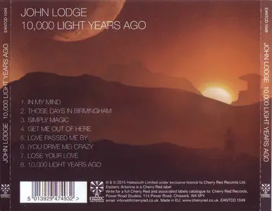 John Lodge - 10,000 Light Years Ago (2015)