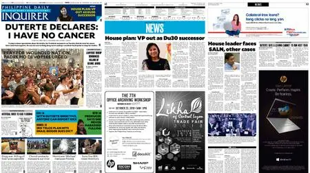 Philippine Daily Inquirer – October 10, 2018