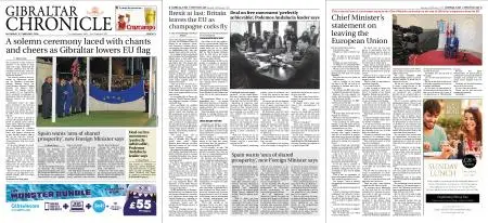 Gibraltar Chronicle – 01 February 2020