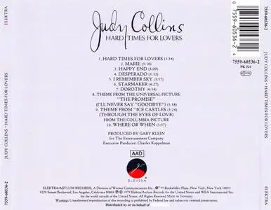 Judy Collins - Hard Times For Lovers (1979) [1989, Reissue]