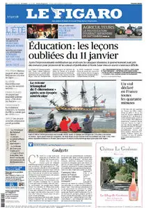 Le Figaro Du Mardi 11 Août 2015