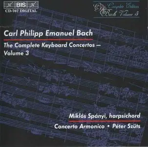 C.Ph.E.Bach - Complete Keyboard Concertos Vol 3