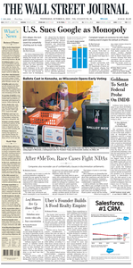 The Wall Street Journal – 21 October 2020