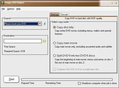 Magic DVD Ripper ver.5.1.0 Beta