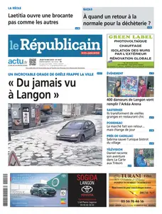 Le Républicain Sud Gironde - 15 Mai 2025