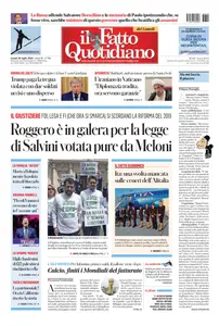 Il Fatto Quotidiano - 20 Luglio 2026