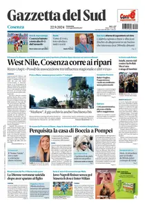 Gazzetta del Sud Cosenza - 22 Settembre 2024