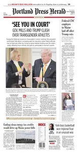 Portland Press Herald - 22 February 2025