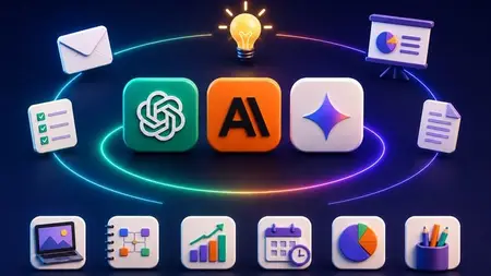 AI for Productivity: ChatGPT, Gemini, Claude & Prompting