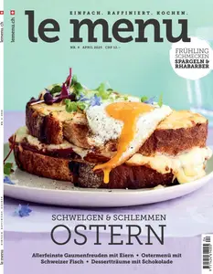 le menu - April 2025