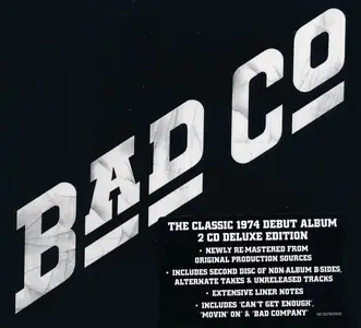 Bad Company - Bad Company (1974) [2CD Deluxe Edition 2015] (Repost)