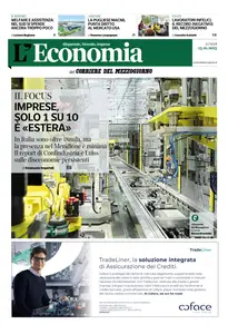 Corriere del Mezzogiorno Campania L'Economia - 13 Ottobre 2025