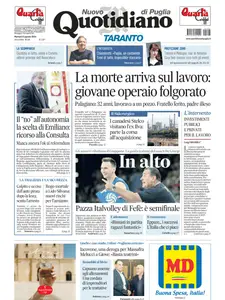 Quotidiano di Puglia Taranto - 6 Agosto 2024